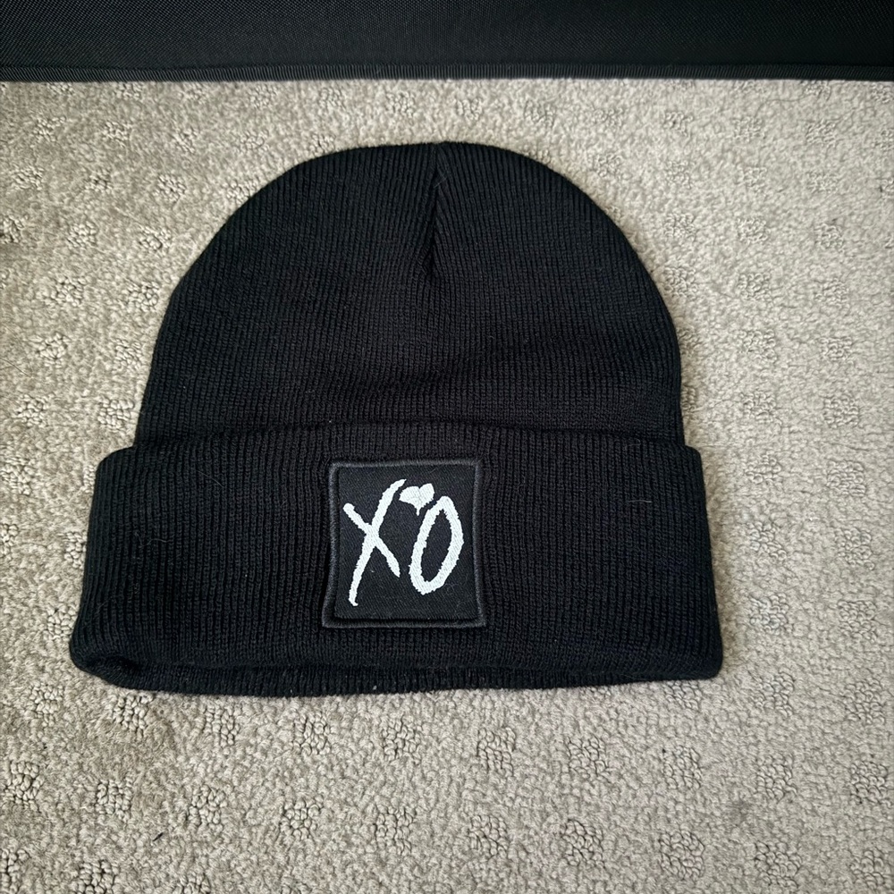 The Weeknd Black XO Beanie